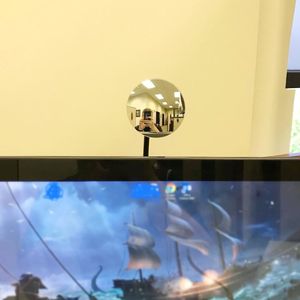 Specchio di Sicurezza Convesso Clip-On da 3,35 Pollici per Sicurezza Personale e Monitor Retrovisori, Versatile Monitor di Sicurezza da Scrivania - Product Image 2