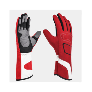 Guantes de Carreras de Karts Personalizados, Cómodos y Transpirables, Refuerzo Frontal, Puños Extendidos, Impermeables, Protección UV, Deportivos - Product Image 2