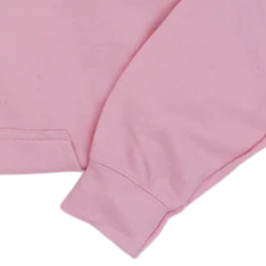 Sudadera con Capucha AKA Pink Pullover Ivy con Letra Griega Bordada, Sudadera de Forro Polar para Mujer, Color Rosa - Product Image 2