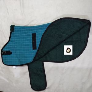 Cubierta de pantorrilla de lona de invierno más vendida con forro de visón Cuello de piel y hebilla de pecho frontal circunferencia interior - Product Image 4