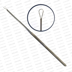 Kit de 5 Piezas para la Eliminación de Cera de Oídos, Incluye Cureta de Acero Inoxidable, Lazo para Extraer Cera y Tijeras de Precisión para Eliminar Pelo del Oído, Marca Vaslcare - Product Image 5