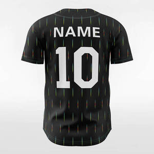Maillot de baseball personnalisé, design par sublimation, vente en gros de maillots de baseball, uniforme de baseball à deux boutons - Product Image 3