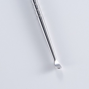 Removedor de Cálculos Amigdalinos de Acero Inoxidable para Cuidado Bucal Profesional, Sonda de Doble Extremo Negra y Plateada para Operaciones Quirúrgicas - Product Image 4