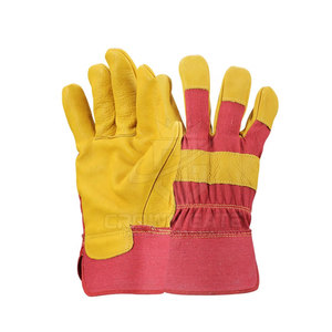 Gants de travail en cuir personnalisés avec votre propre logo, matériau durable, gants de travail pour hommes sur mesure - Product Image 2