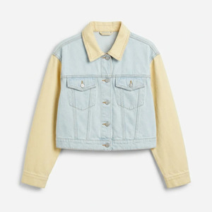 Veste en jean personnalisée pour femmes, denim lourd 600 g/m², pour les détaillants, vente en gros, directement de l'usine, en vrac - Product Image 1
