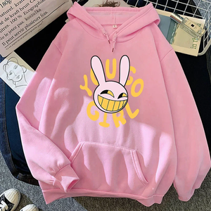 Sudadera con Capucha Digital Circus para Mujer, Sudadera Divertida con Diseño de Conejo, Sudadera Unisex de Dibujos Animados Vintage - Product Image 4