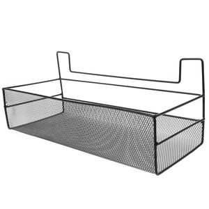 Panier mural en fer forgé artisanal avec revêtement en poudre élégant pour une décoration murale décorative à la maison - Product Image 3