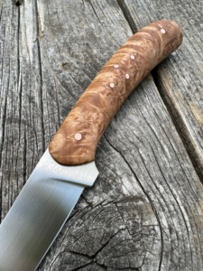 Couteau à fileter le poisson professionnel, lame de 10 pouces en acier inoxydable, couteau à fileter flexible, lame tranchante comme un rasoir, couteau de pêche avec manche en bois - Product Image 2