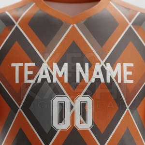 Uniforme Deportivo Personalizable de Alto Rendimiento, Camiseta de Fútbol de Manga Corta con Estampado de Secado Rápido para Clubes Profesionales - Product Image 4