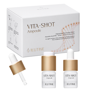 Suero Facial con Alfa Arbutina y Glicerina, Ampolla Iluminadora, Vitamina C Estabilizada, Ácido Hialurónico, Antienvejecimiento, Unifica el Tono de Piel - Product Image 1