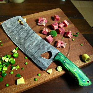Couteau de boucher professionnel de haute qualité en acier Damas, couteau de cuisine, distributeur en gros USA UE, hachoir lourd, vente chaude - Product Image 3