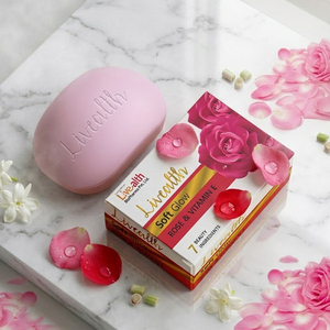 Livealth Rose Bath <b>Soap</b> for Healthy Smooth Skin and Gentle Everyday Cleansing Applications At Good Price - Product Image 5
