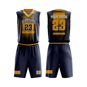 Uniformes de Baloncesto Personalizados para Niños, Sublimados, Último Diseño, Alta Calidad, 100% Poliéster, Sin Mangas, Cuello en V, Juveniles - Product Image 6