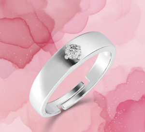 Anillo de Cóctel Clásico para Mujer, Plata 925 con Baño de Rodio, Piedras de Circonia Cúbica de Grado 3A Creadas en Laboratorio, Uso Diario, Modelo Tanya Gems Jewellery - Product Image 5