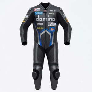 Traje de Carreras MotoCP Personalizado para Hombre, Premium, de Una Pieza, para Pista, con Protectores y Deslizadores, Mono/Traje OEM con Certificación CE - Product Image 1
