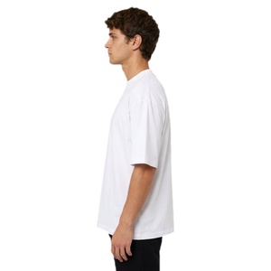 Custom drop shoulder mens <b>tshirt</b> Low MOQ for US Streetwear Brands with drop shoulder and dtg printing - Product Image 5