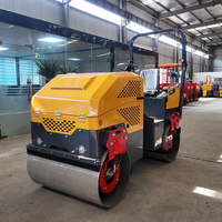 Compacteur vibrant hydraulique de 1,5 tonne à prix d'usine, machine de compactage routier