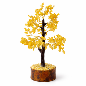 Asy <b>Crystal</b> Export Natural Citrine Gemstone <b>Tree</b> 300 Chips Feng Shui Money <b>Tree</b> for Positive Energy Luck Healing Decor Wholesale - Product Image 3