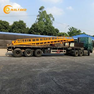 Rampa Móvil Hidráulica Premium de 10000 kg, Elevación Máxima de 11500 mm, Rampa de Carga para Camiones Contenedores de 1700 mm para Montacargas - Product Image 6
