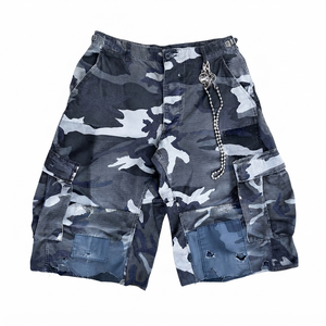 Premium Custom High Quality Streetwear Camouflage <b>Cargo</b> Shorts <b>Man</b> Camofluge <b>Men's</b> Baggy <b>Camo</b> Shorts Manufacturer <b>Cargo</b> Shorts - Product Image 2