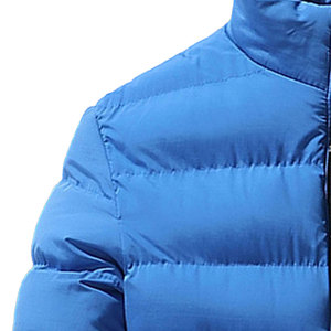 Ventes en gros de vestes matelassées pour hommes de haute qualité à 100%, nouvelle conception personnalisée, vestes d'hiver coupe-vent en duvet de plumes pour hommes - Product Image 4
