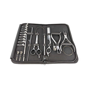 Kit Profesional de Herramientas para Extensiones de Cabello de Salón de Belleza, Tijeras de Acero Inoxidable para Cortar Cabello, Cuchilla, Pinza para Extensiones de Cabello - Product Image 5