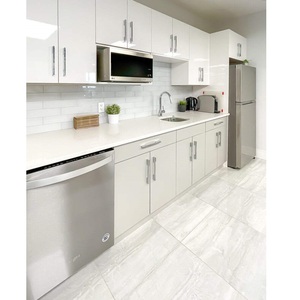 Meubles muraux modulaires en promotion : Armoires de cuisine CANA sur mesure, portes à panneaux contemporaines, grain de bois clair moderne, pour intérieur de luxe - Product Image 6