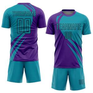 Conjunto de Uniforme de Fútbol Unisex de la Mejor Calidad para Adultos, Pantalones Cortos 100% Poliéster de Secado Rápido, Transpirable, Antibacterial, Anti-UV, Sin Mangas, para Verano - Product Image 2
