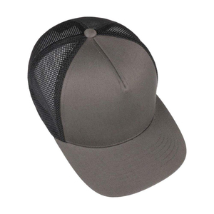 Wholesale Unisex 6-Panel Mesh Trucker <b>Hat</b> Adjustable Breathable Casual Cap Spring <b>Summer</b> Gray Black 2026 - Product Image 4