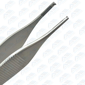 Nouvelles pinces Adson Tissue Kocher de 4,75 pouces, micro-pinces avec inserts en carbure de tungstène, acier, manuel, or, instrument médical - Product Image 4