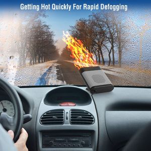 "24V Car Truck <b>Heater</b> <b>200W</b> Fast Heating 360 Adjustable Defroster Defogger Demister Windshield Heat Fan Mode" - Product Image 2
