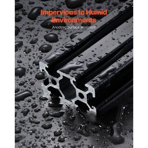 5 Pezzi Profilo in Alluminio Estruso ad Alta Resistenza 39.4 (1000mm) 2040 con Scanalatura a T, Guida Lineare Standard Europeo, Profilo in Alluminio Anodizzato - Product Image 4