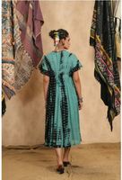 Robe longue de plage sexy à col en V pour femme, imprimé floral, mode décontractée, fendue, collection 2026 – Grande vente
