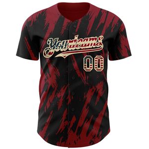 Maillot de baseball personnalisé imprimé sérigraphié, entièrement boutonné, en coton biologique, anti-bactérien, pour l'hiver, uniforme d'équipe, vente en gros OEM - Product Image 6