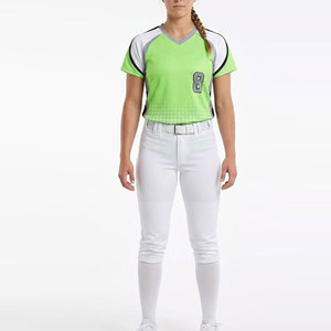 Uniforme de Softbol, Conjunto Deportivo de Tela Transpirable con Camiseta y Pantalones para Uso en Exteriores - Product Image 1