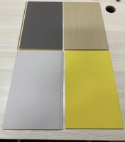Revêtement mural/panneau de revêtement de décoration intérieure d'hôtel Melinco Décoration de plafond et de surface en PVC Wpc sur mesure