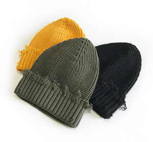 <b>Men</b> Beanies Fashion Knit Winter <b>Cap</b> Durable Soft Fabric Stretch Fit Comfortable Headwear for Daily Wear Outdoor Activities - Product Image 3