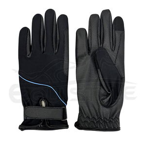 Winter Horse Riding <b>Gloves</b> PU Leather Equestrian <b>Gloves</b> with Anti Slip Grip <b>Touchscreen</b> OEM Bulk Winter Riding <b>Gloves</b> - Product Image 1