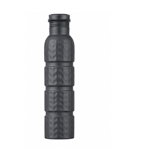 Botellas de Agua Metálicas con Acabado de Cobre y Esmalte Gris, Más Vendidas, con Precio al por Mayor - Product Image 1