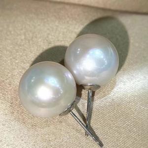 Pendientes de Perlas de Oro de 18K con Estilo Tejido, Elegantes y Delgados, con Borla Larga y Brillante Natural, Accesorio de Joyería, Venta Directa de Fábrica - Product Image 2