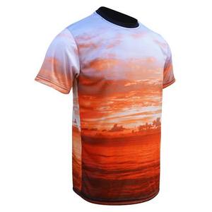 Camiseta de Punto Casual de Manga Corta con Cuello Redondo, Sublimada Personalizada, de Secado Rápido y Corte Regular para Hombre, de Primera Calidad - Product Image 5