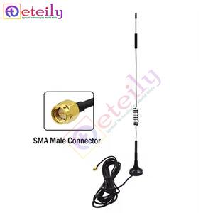 Antena Magnética ETEILY Made India Easy Mount 3G 10dBi con Conector SMA Macho Recto y Cable RG174, Comunicación de Bajo Costo - Product Image 1