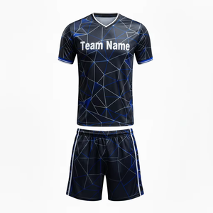 Soccer Uniform Wholesale OEM Manufacturer Custom Logo Embroidery Sublimated Football Kit Premium Teamwear Apparel Supplier - Product Image 5