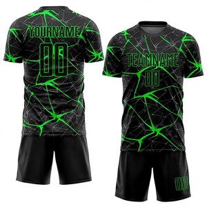 Men Women Custom Team Jersey and Shorts Breathable Quick Dry Plus Size Polyester Sports Uniform Sublimation Custom Printed - Product Image 1