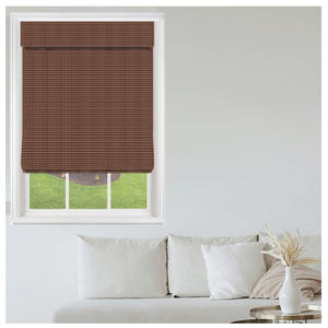 Persianas Romanas de Bambú Decorativas, Inalámbricas, Integradas, de Diseño Natural, para Ventanas Francesas, Ecológicas, para Interiores, Aptas para Todas las Estaciones - Product Image 1