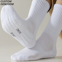 Chaussettes de sport à compression tricotées sur mesure - Séchage rapide, respirantes, antibactériennes, à 5 orteils, en mélange de coton pour le printemps, usage quotidien
