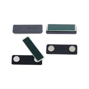 [MAGNETO] Porte-badge magnétique double aimanté industriel pour fixation de badge d'identification de bureau - Product Image 1