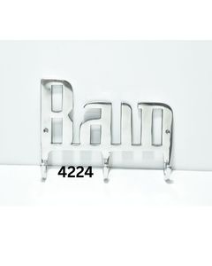 Excellent Quality Bath Word <b>Wall</b> <b>Hook</b> Decorative Aluminum Bathroom <b>Key</b> Holder Modern <b>Wall</b> Mounted <b>Hook</b> Rack Available For Sale - Product Image 2
