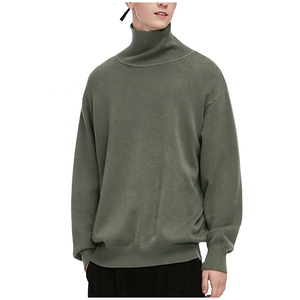 Custom OEM & ODM Long Sleeve Knitted Men <b>Sweater</b> Pullover Knitwear Turtle Neck Winter <b>Plus</b> <b>Size</b> Kint Oversized <b>Sweater</b> Men - Product Image 3