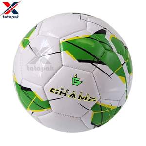Ballon de football de taille officielle en PVC TPU durable, unisexe, pour adultes, entraînement professionnel, logo personnalisé, conception OEM TATA PAK - Product Image 3